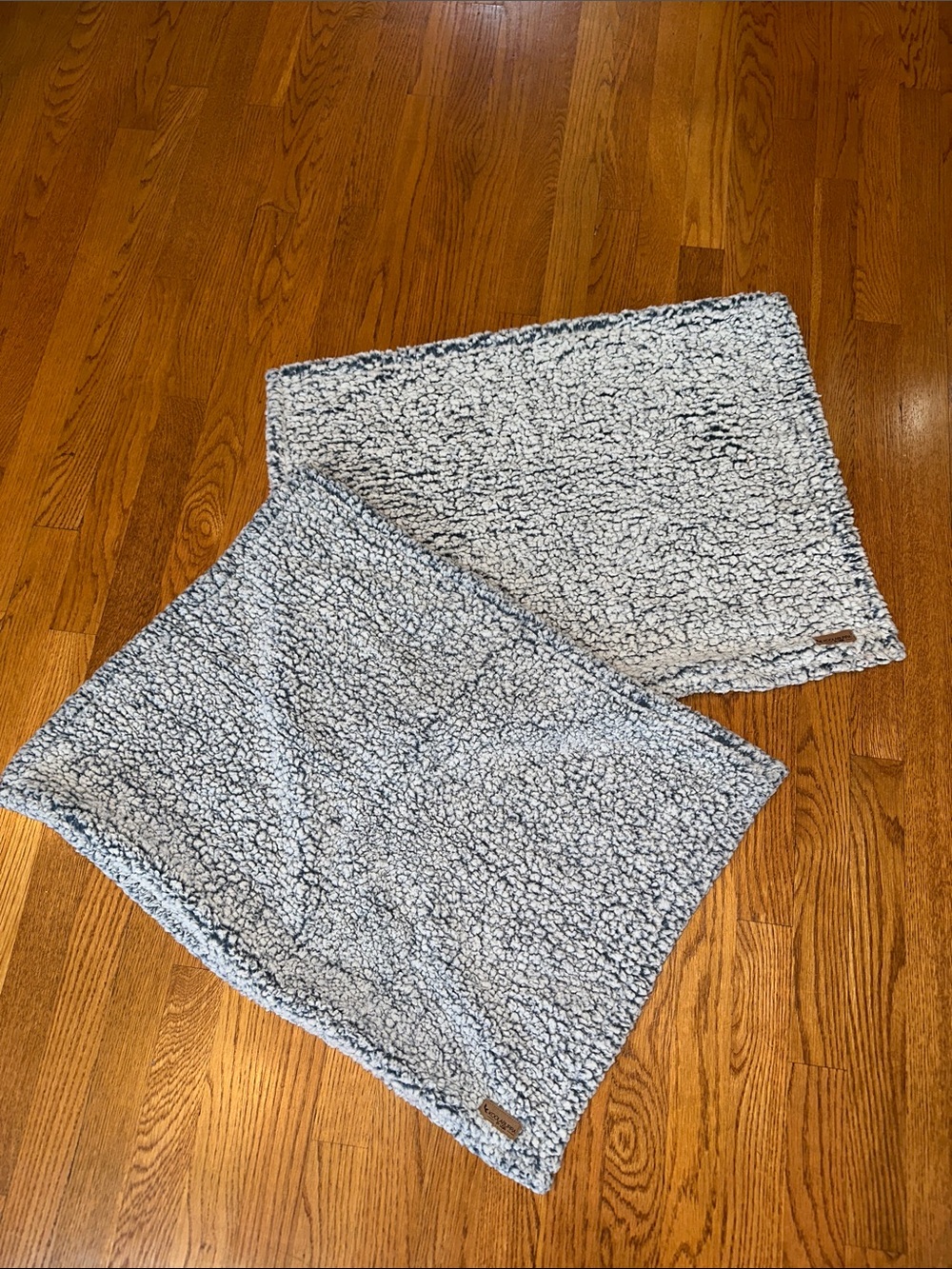 Koolaburra UGG Light Blue Sherpa Throw Pillow Cover Pair